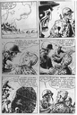 Scan Episode Sgt Rock pour illustration du travail du dessinateur Dick Ayers
